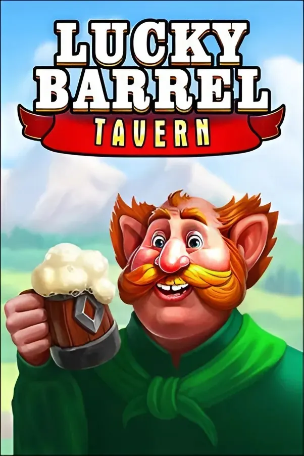 Lucky Barrel Tavern slot with dwarf and beer
